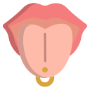 external Tongue-Piercing-piercing-icongeek26-flat-icongeek26 icon