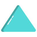 external Triangle-geometry-shapes-icongeek26-flat-icongeek26 icon