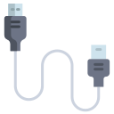 external USB-Cable-printing-icongeek26-flat-icongeek26 icon