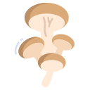 external Wild-Mushrooms-mushroom-icongeek26-flat-icongeek26 icon