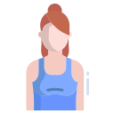 external Woman-gym-icongeek26-flat-icongeek26 icon