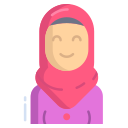 external Woman-ramadan-icongeek26-flat-icongeek26 icon