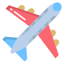 external airplane-transportation-icongeek26-flat-icongeek26 icon