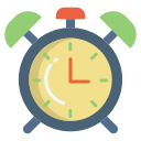 external alarm-clock-education-icongeek26-flat-icongeek26 icon