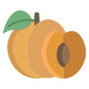 external apricot-fruits-icongeek26-flat-icongeek26 icon
