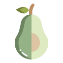 external avocado-fruits-and-vegetables-icongeek26-flat-icongeek26 icon