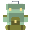 external backpack-war-icongeek26-flat-icongeek26 icon