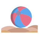 external ball-tropical-icongeek26-flat-icongeek26 icon