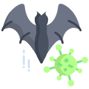 external bat-virus-icongeek26-flat-icongeek26 icon