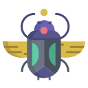 external beetle-egypt-icongeek26-flat-icongeek26 icon