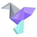 external bird-origami-icongeek26-flat-icongeek26 icon