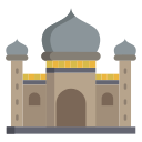 external blue-mosque-landmarks-icongeek26-flat-icongeek26 icon