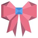 external bow-origami-icongeek26-flat-icongeek26 icon