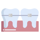 external braces-dental-icongeek26-flat-icongeek26 icon