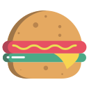 external burger-food-and-delivery-icongeek26-flat-icongeek26 icon