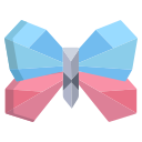 external butterfly-origami-icongeek26-flat-icongeek26 icon