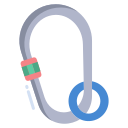 external carabiner-sea-life-icongeek26-flat-icongeek26 icon