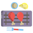 external chicken-wings-fine-dining-icongeek26-flat-icongeek26 icon