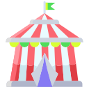 external circus-tent-amusement-park-icongeek26-flat-icongeek26 icon