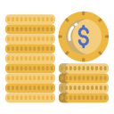 external coins-business-and-finance-icongeek26-flat-icongeek26 icon