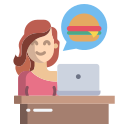 external consult-food-and-delivery-icongeek26-flat-icongeek26-1 icon