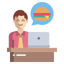 external consult-food-and-delivery-icongeek26-flat-icongeek26 icon