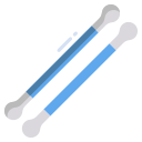 external cotton-swab-bathroom-icongeek26-flat-icongeek26 icon