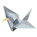 external crane-origami-icongeek26-flat-icongeek26 icon