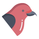 external crossbill-birds-icongeek26-flat-icongeek26 icon