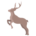 external deer-animal-body-icongeek26-flat-icongeek26 icon