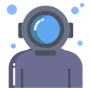 external diving-helmet-sea-life-icongeek26-flat-icongeek26 icon