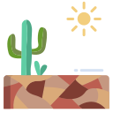 external drought-desert-icongeek26-flat-icongeek26 icon