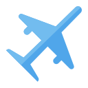 external flight-airport-icongeek26-flat-icongeek26 icon