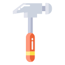 external hammer-electrician-icongeek26-flat-icongeek26 icon