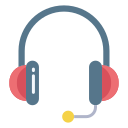 external headset-communication-icongeek26-flat-icongeek26 icon