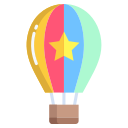 external hot-air-balloon-transportation-icongeek26-flat-icongeek26 icon