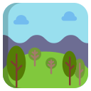 external jungle-landscape-icongeek26-flat-icongeek26 icon