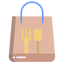 external lunch-bag-food-and-delivery-icongeek26-flat-icongeek26 icon