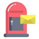 external mail-box-office-icongeek26-flat-icongeek26 icon