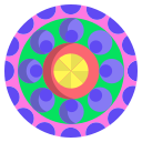 external mandala-mandala-icongeek26-flat-icongeek26-3 icon