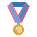 external medal-football-icongeek26-flat-icongeek26 icon
