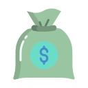 external money-bag-law-and-crime-icongeek26-flat-icongeek26 icon