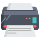 external printer-home-appliances-icongeek26-flat-icongeek26 icon