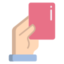 external red-card-football-icongeek26-flat-icongeek26 icon