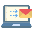 external send-mail-communication-icongeek26-flat-icongeek26 icon