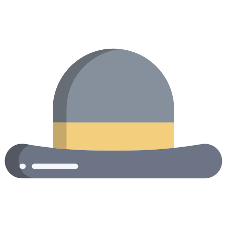 Hat icon in Icongeek26 Flat Style