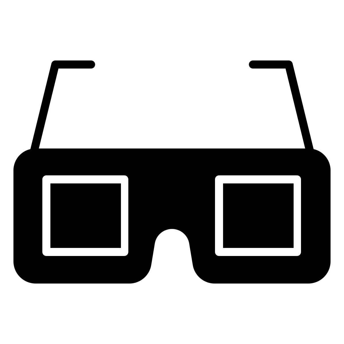 3d glasses icon