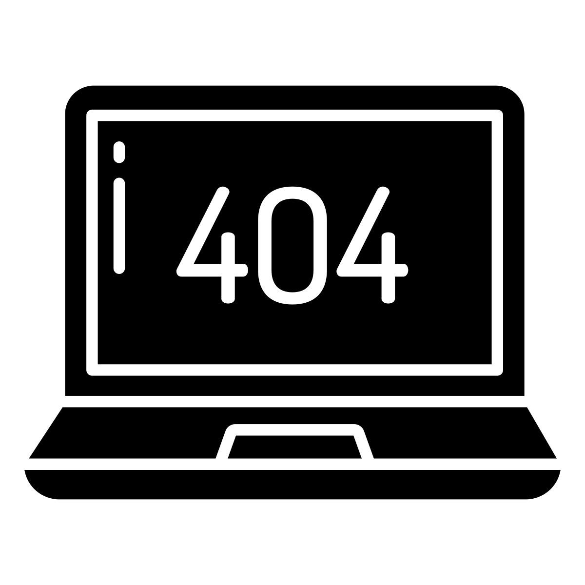 Error 404 icon