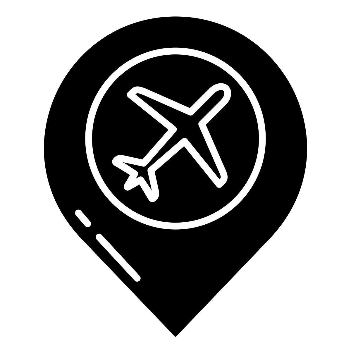 airport location icon