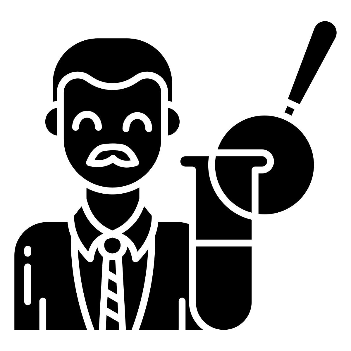 analytical chemist icon